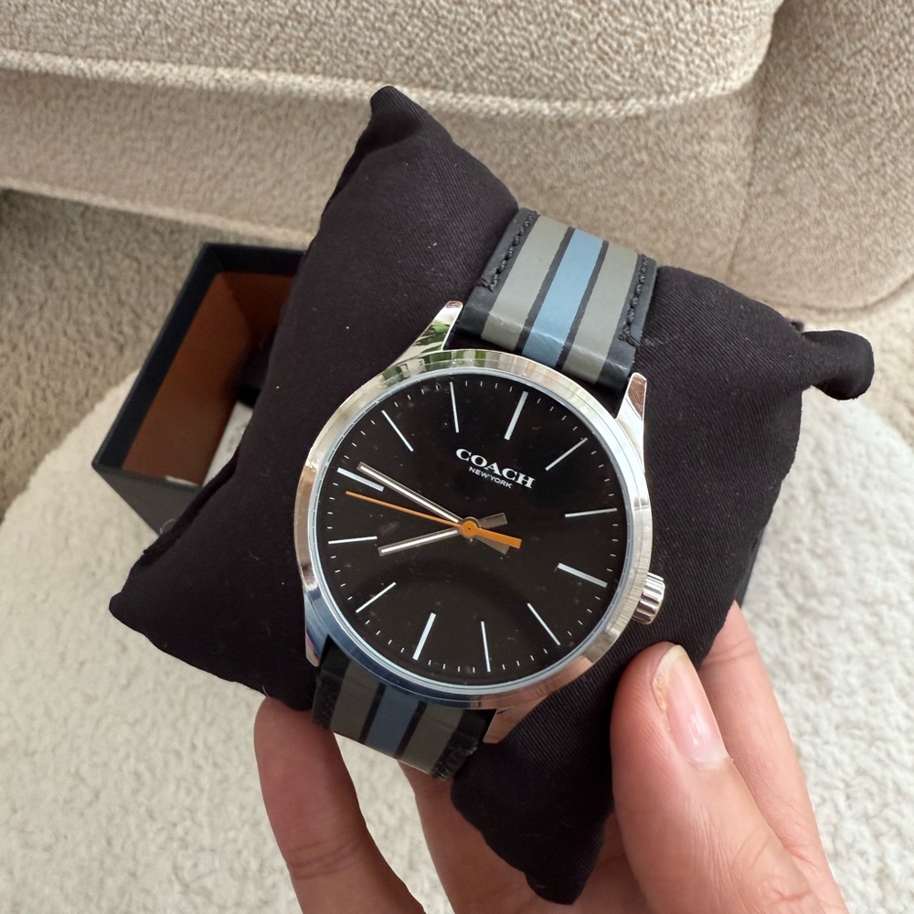 Coach Striped Watch - brand new